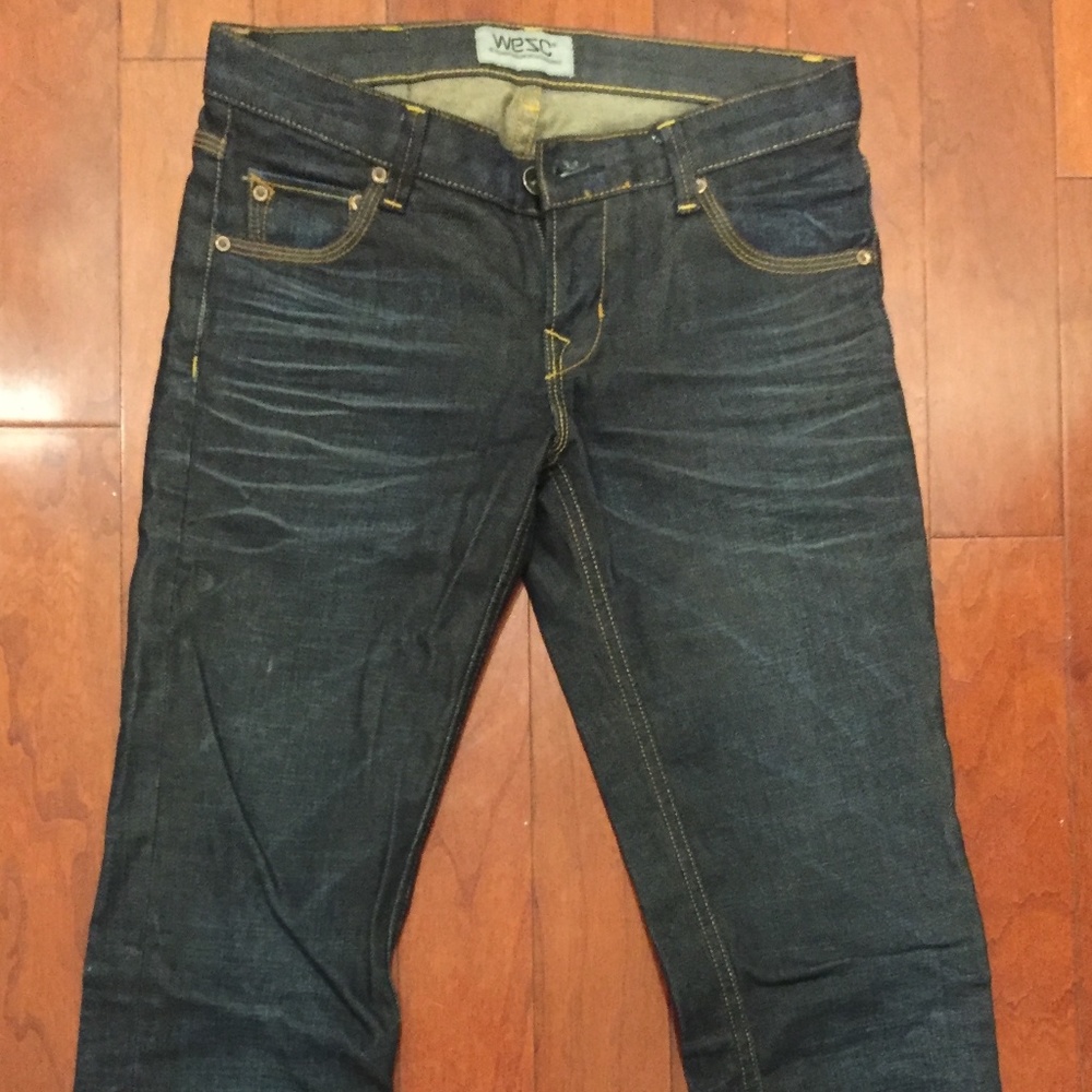 WESC Eve Straight Leg Denim Jeans